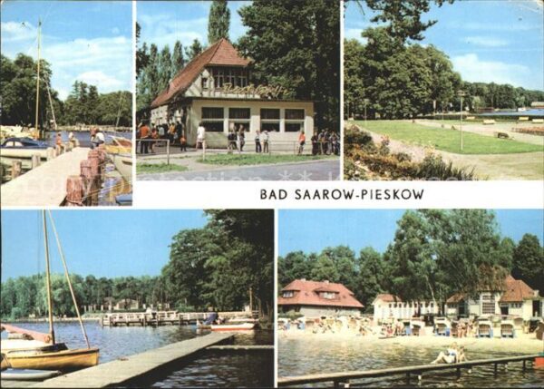 Bad Saarow-Pieskow Bootsanlegestelle HOG Pechhütte Erich-W