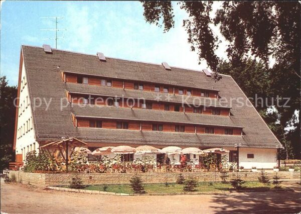 Bansin Ostseebad Forsthaus Langenberg Betriebsferienheim
