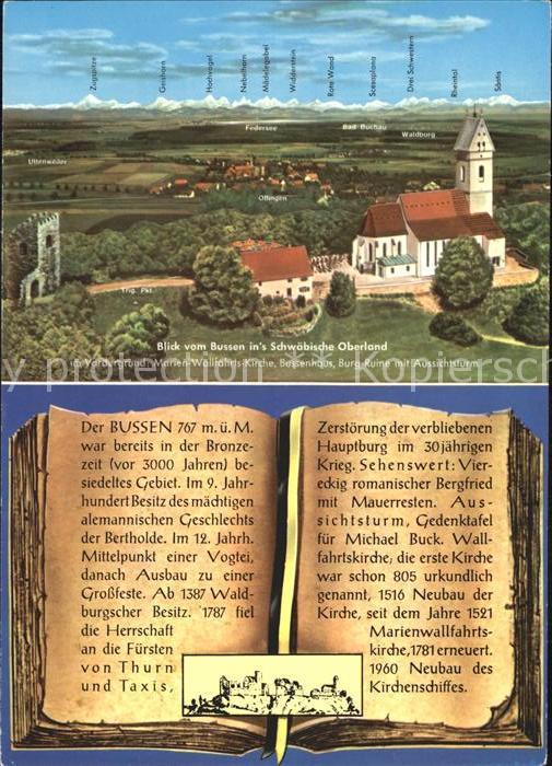 Offingen Uttenweiler Marien-Wallfahrts-Kirche Bussenhaus Bur