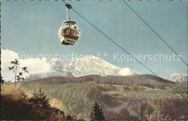 Seilbahn Jenner Watzmann Berchtesgaden