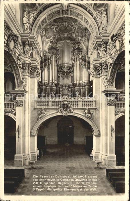 Kirchenorgel Passau Dom