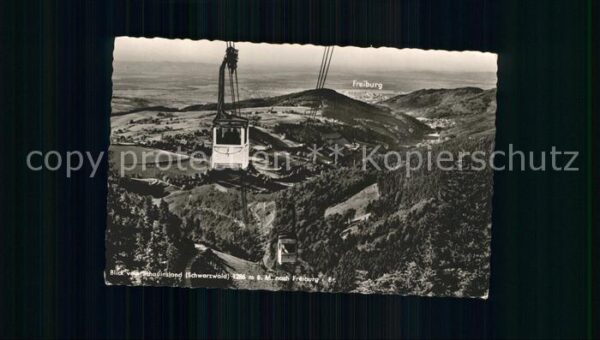 Seilbahn Schauinsland Schwarzwald