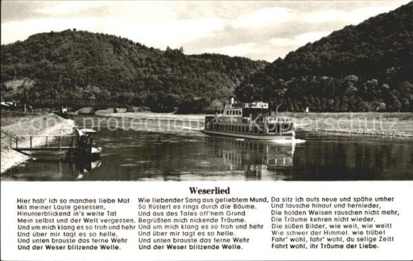 Motorschiffe Weserlied Bodenwerder Eckberg