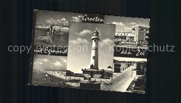 Leuchtturm Lighthouse Egmond aan Zee