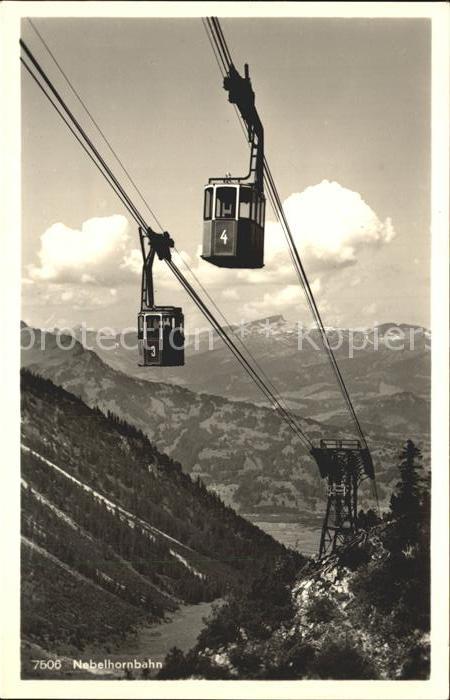 Seilbahn Nebelhorn Oberstdorf Allgäu