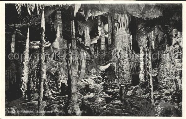Hoehlen Caves Grottes Baumannshöhle Rübeland Harz Säulenhalle