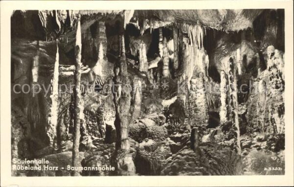 Hoehlen Caves Grottes Säulenhalle Rübeland Harz Baumannshöhle