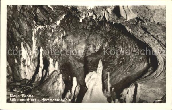 Hoehlen Caves Grottes Blaue Grotte Rübeland Harz Herrmannshöh