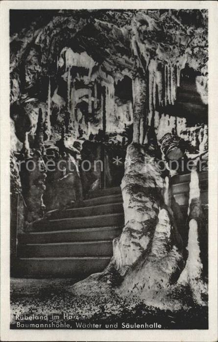 Hoehlen Caves Grottes Rübeland Harz Baumannshöhle Wächter Säu