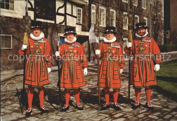 Leibgarde Wache Yeoman Warders Tower of London