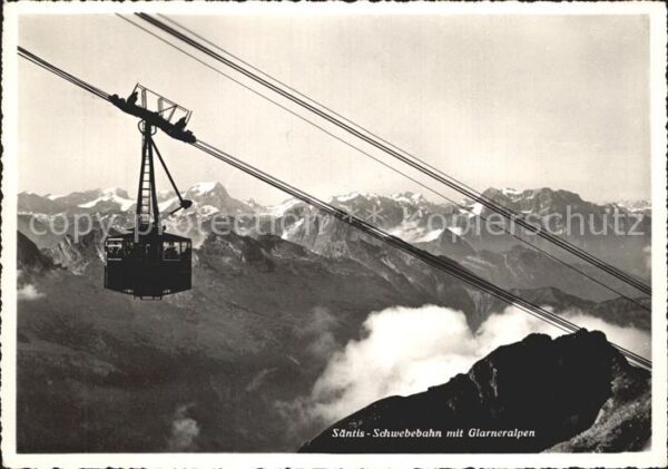 Seilbahn Säntis Glarneralpen