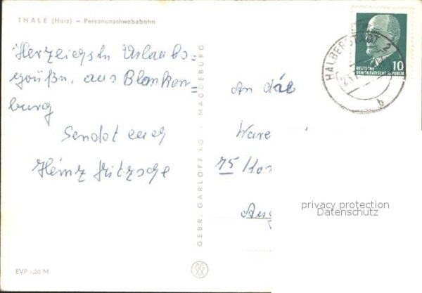 Seilbahn Thale Harz – Bild 2