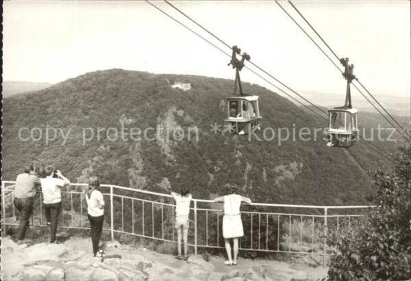 Seilbahn Thale Harz Berghotel Rosstrappe