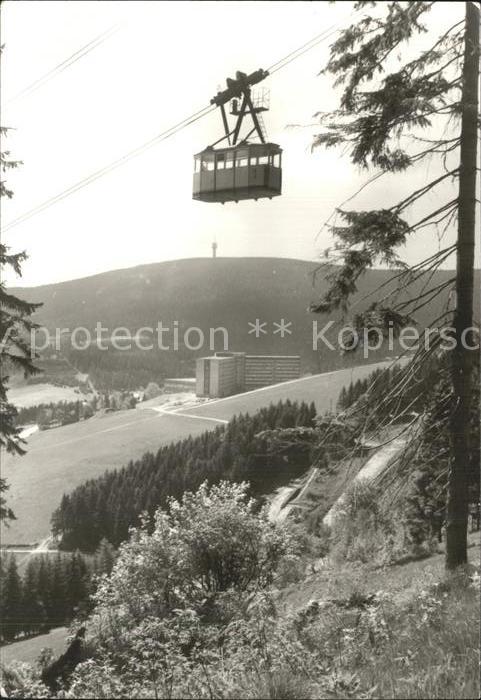 Seilbahn Oberwiesenthal FDGB-Erholungsheim am Fi