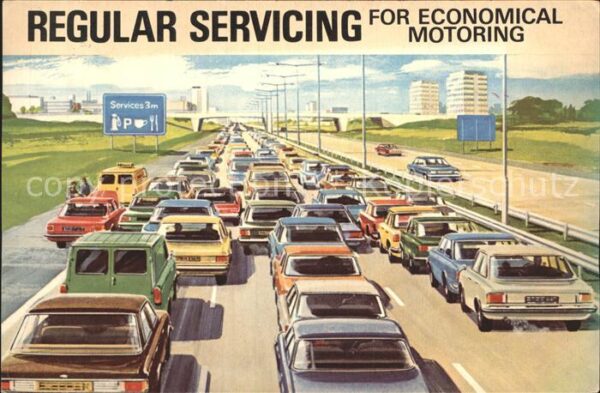 Autos Autobahn Werbung Castrol Service