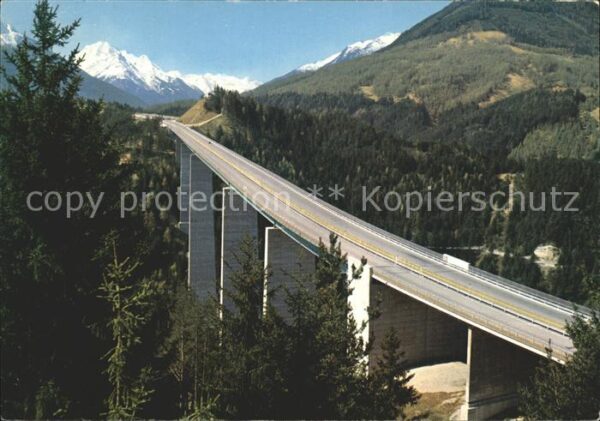 Bruecken Bridges Ponts Europabrücke Innsbruck Stubaier Gletsch