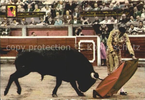 Stierkampf Corrida de Toros Faena de Muleta