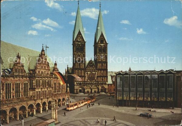 Strassenbahn Bremen Rathaus Haus der Bürgerschaft Do