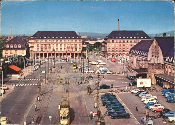 Strassenbahn Karlsruhe Bahnhofsplatz