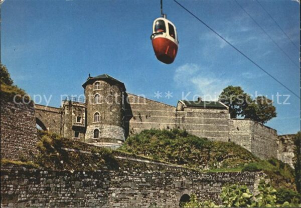 Seilbahn Namur Citadelle Chateau des Comtes Donj