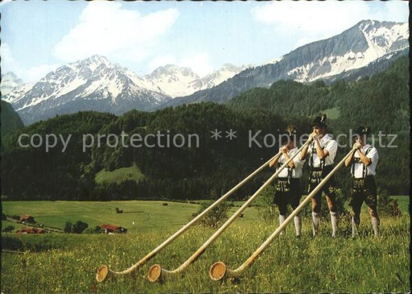 Alphorn Alphornbläser