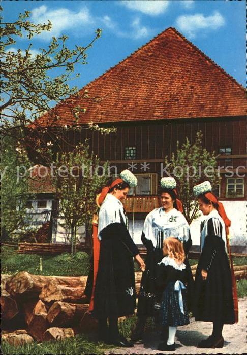 Trachten Schwarzwald Gutach Festtagstracht