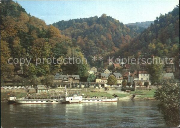Dampfer Seitenrad Junger Pionier Weisse Flotte Dresden