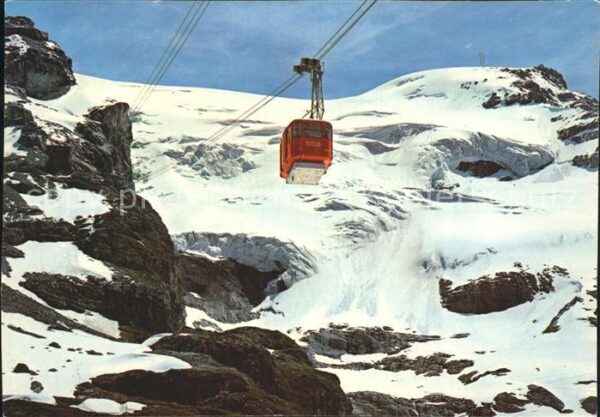 Seilbahn Titlis Rotstöckli Kleintitlis Gletscher