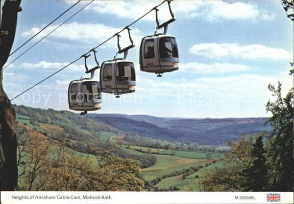 Seilbahn Heights of Abraham Cable Cars Matlock B