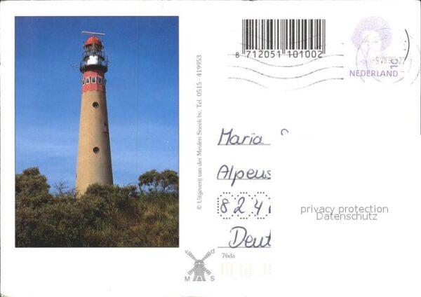 Leuchtturm Lighthouse Schiermonnikoog – Bild 2