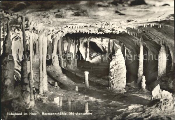 Hoehlen Caves Grottes Rübeland Harz Hermannshöhle Märchengrot