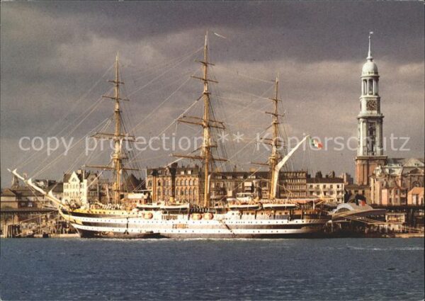 Segelschiffe Amerigo Vespucci Hamburg