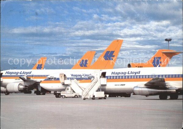 Flugzeuge Zivil Hapag-Lloyd Boeing 737 Airbus A310-200