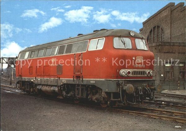 Eisenbahn Diesel-Streckenlokomotive 216 001-8 Deu