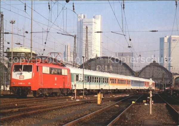 Eisenbahn Elektro-Schnellzuglokomotive 111 068-3