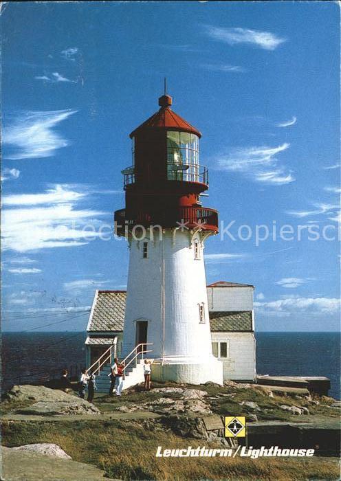 Leuchtturm Lighthouse Lindesnes Norwegen Südspitze