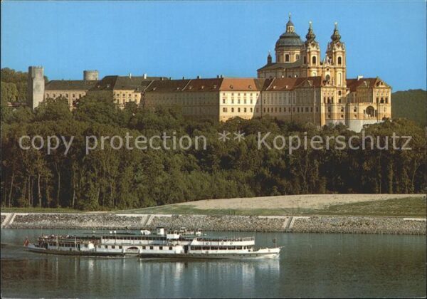 Dampfer Seitenrad Stadt Passau Stift Melk