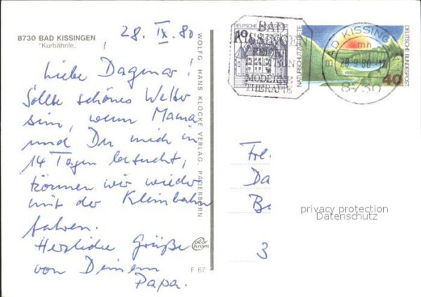 Eisenbahn Kurbähnle Bad Kissingen – Bild 2