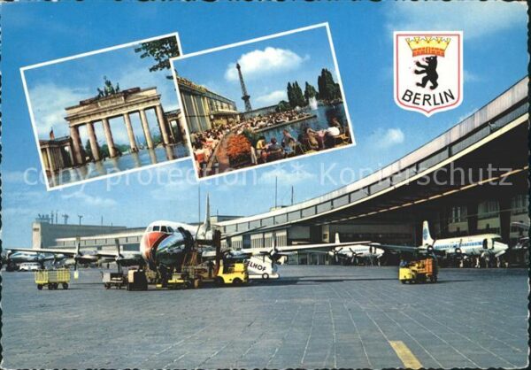 Flughafen Airport Aeroporto Berlin Brandenburger-Tor