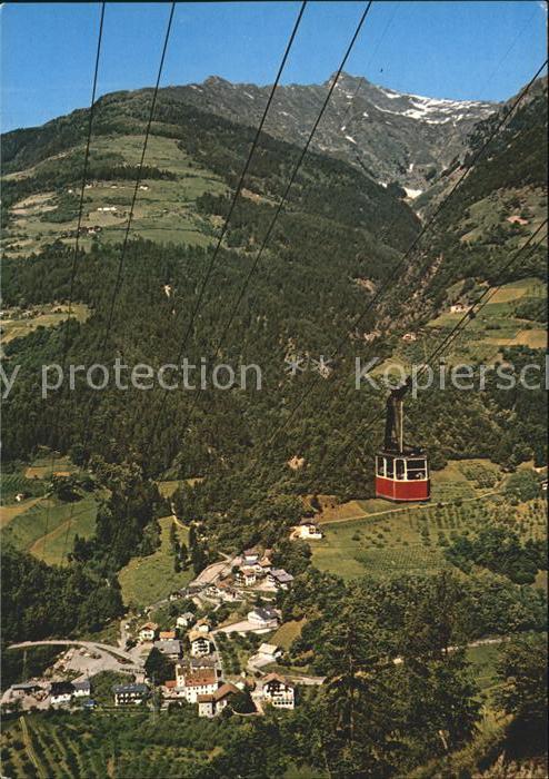 Seilbahn Hirzer Hochplateau Saltaus Passeiertal
