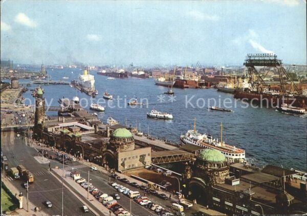 Hafenanlagen Hamburg St. Paili-Landungsbrücken