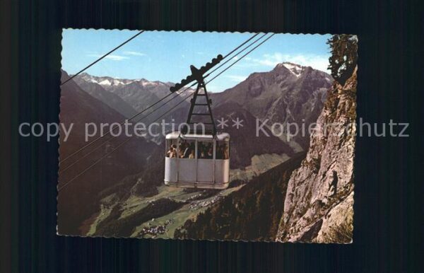 Seilbahn Penkenbahn Mayrhofen Finkenberg Grünber