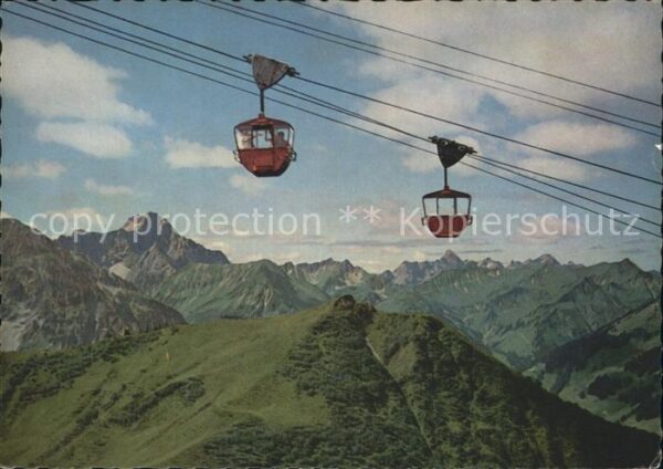 Seilbahn Riezlern-Kanzelwand Kleinwalsertal Widd