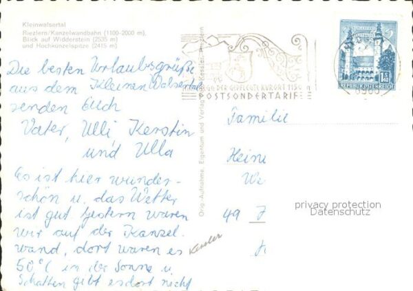 Seilbahn Riezlern-Kanzelwand Kleinwalsertal Widd – Bild 2