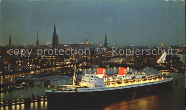 Dampfer Oceanliner Hanseatic Hamburg