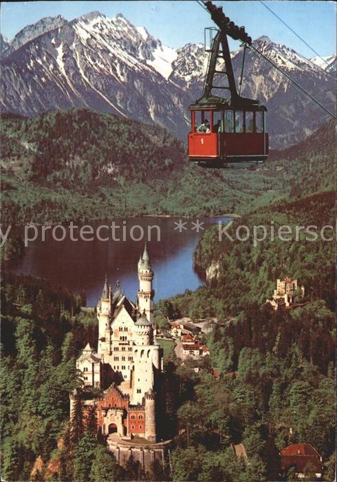 Seilbahn Tegelberg Schloss Neuschwanstein Hohens