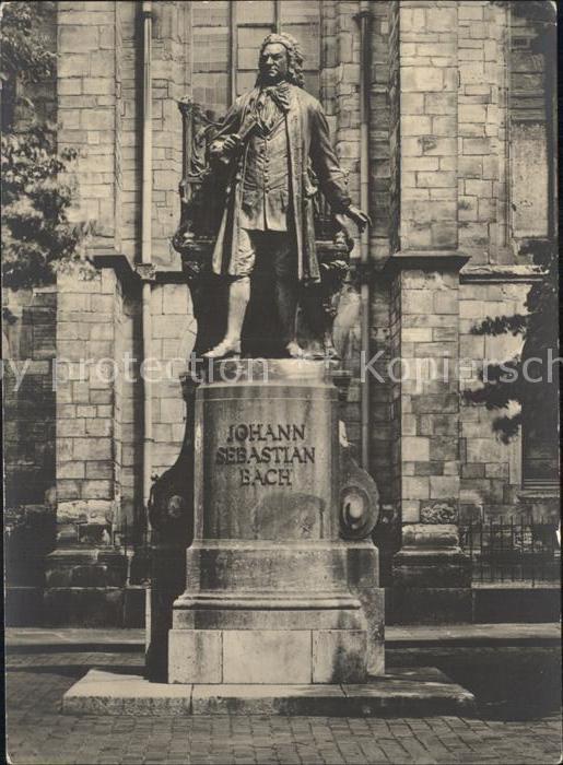 Bach Johann Sebastian Denkmal Thomaskirche Leipzig