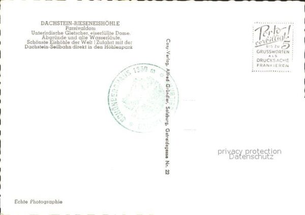 Hoehlen Caves Grottes Dachstein-Rieseneishöhle Parsivaldom – Bild 2