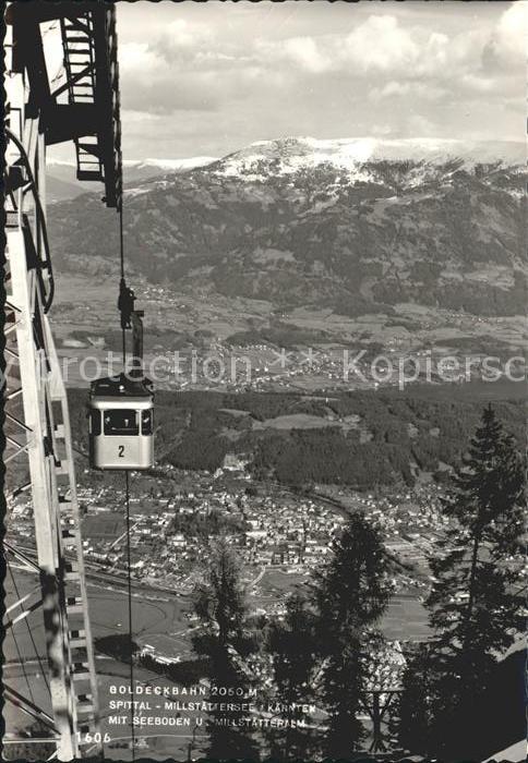 Seilbahn Goldeck Spittal-Millstättersee Seeboden