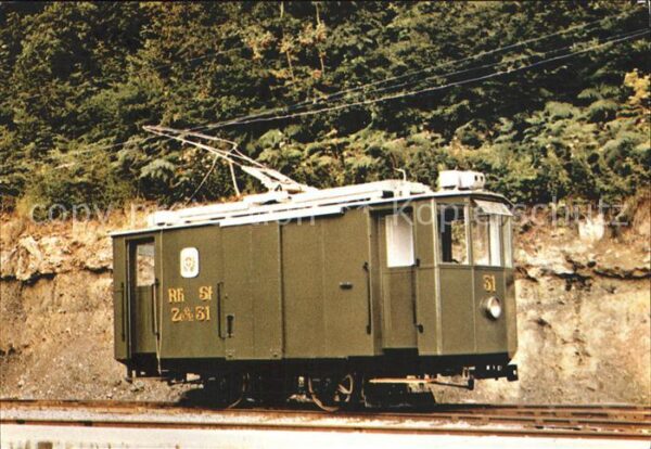 Strassenbahn Chemin de fer touristique Blonay-Chamby